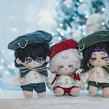 Black) 10cm Doll Clothes Cotton Doll Clothes Ribbon Boo Ribbon Part Sell