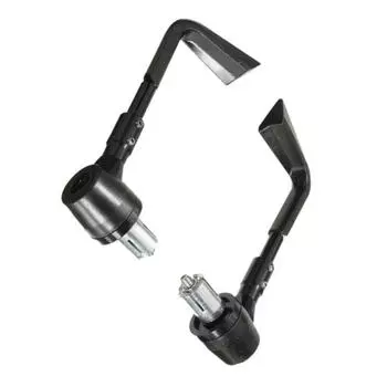 Black ABS 22MM 7/8 Brake Clutch Lever Protector Guard Handguard For Motorcycle
