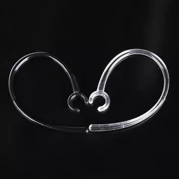 Black Accessaries 6.0mm Earphone Ear Loop Bluetooth Headset Earhook чёрный