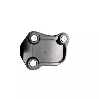 Black Aluminum Alloy Anti-slide Kickstand Extension Pad for Honda CB650F 2017-18