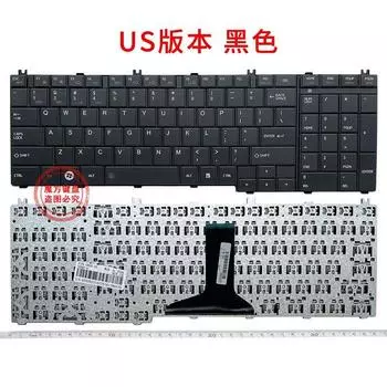 Black and White Laptop Keyboard for L750 Black [New]] Official standard