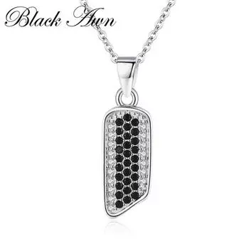 BLACK AWN Jewelry Классические ожерелья с подвесками для женщин