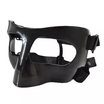 Black Basketball Adults Mask Elastic Strap Face Nose Protector Basketball Nose Guard Basketball