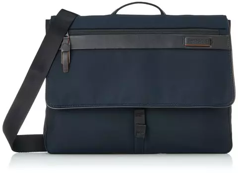 Black Business Bag Luton 3 Laptop Case Navy [Samsonite Label] Men s