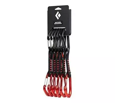 Black Diamond Hot Wire Quick Draw 12 см 6 шт. в упаковке BD10314 (Цвет Октан) [Элемент]