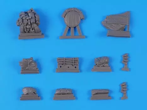 Black Dog Accessory Set Resin Military Parts HAUT35278 1/35 Sd.kfz.223 (for Tamiya) (Tank)