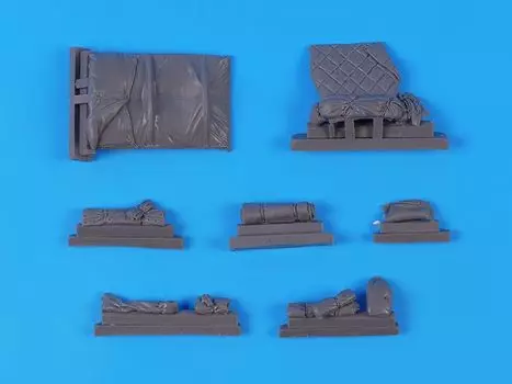 Black Dog Ausf D Accessory Set Resin Military Parts HAUT35270 1/35 Sd.Kfz.251/9 (for Tamiya) (Tank)