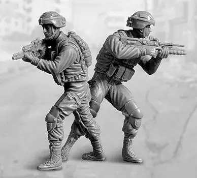 Black Dog Israeli Soldier 2024 Set Resin Kit HAUF35261 1/35 (HAUF35259 & HAUF35260) (Person)