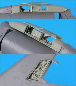 Black Dog Skyhawk верхняя часть хвоста электроника хобби пластиковые детали модели HAUA32006 1/32 A-4 фюзеляж/вертикальный (для Босса)