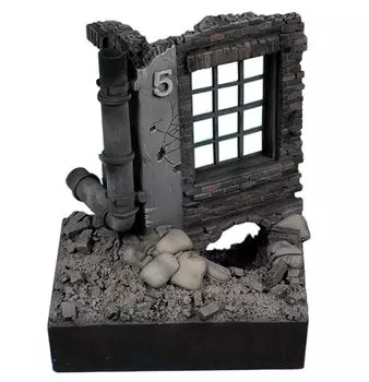 Black Dog Street Base x Resin Military Parts HAUD35130 1/35 (95 75mm) (Diorama)