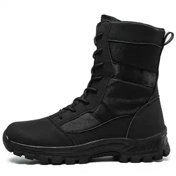 Black Hard Sole Booty Shoes Luxury Brand Men s Boot Boy Shoes Sneakers Sport Shoess Tenys Sports-leisure Tenni Branded 6.5