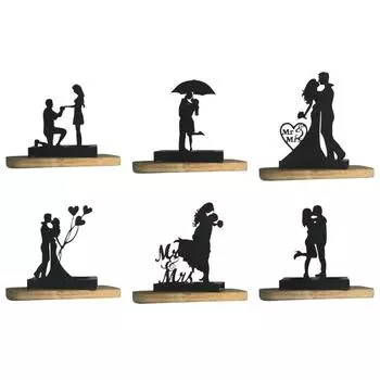 Black Holder Iron Stand for Wedding Confession Scene Decoration Candlestick