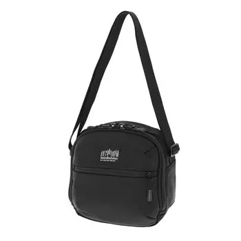 Black Label Genuine Product Shoulder Bag MP2443BL BARTHOLDI SHOULDER BAG CORDURA BALLISTIC FABRIC Black [Manhattan Portage] [Official]