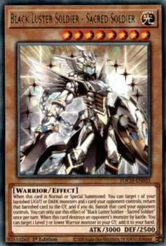 Black Luster Soldier Sacred Soldier версия 1-е издание Toon Chaos Yu-Gi-Oh TOCH-EN035 - (английский редкий)