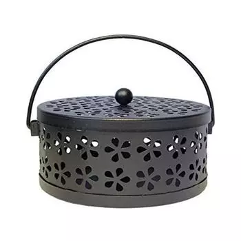 Черный металлический держатель противомоскитной спирали прочный и устойчивый к ржавчине противомоскитные спирали и благовония для трав