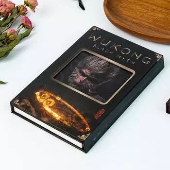Black Myth Wukong Серия Трехсекционный Портативный Блокнот Дневник Записная книжка для встреч