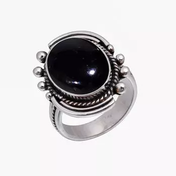 Black Onyx - Brazil 925 Sterling Silver Ring V5001, Black Ring, Oval Ring, Valentin s Day Gift, Gift For Her, Birthday Gift, Handmade Jewelry, Silver