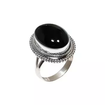 Black Onyx - Brazil 925 Sterling Silver Ring V4388, Black Ring, Oval Ring, Valentin s Day Gift, Gift For Her, Birthday Gift, Handmade Jewelry, Silver