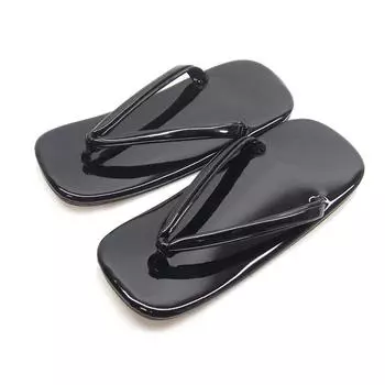 Black pearl leather sole in setta/Made Japan/15-Black-M