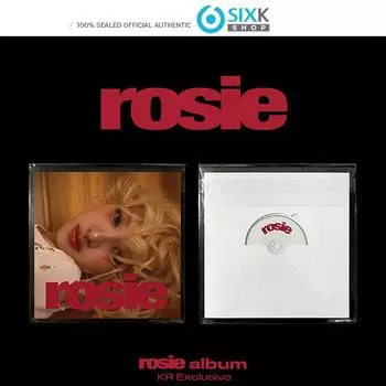 BLACK PINK ROSE первый студийный альбом rosie Retail Exclusive 1ea