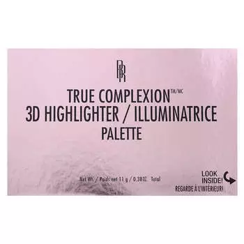 Black Radiance, True Complexion, палитра хайлайтеров 3D, 8035 Luminotti, 11 г (0,38 унции)