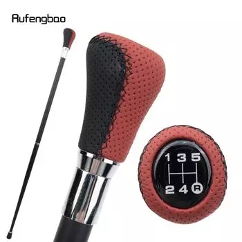 Трость для ходьбы с черным красным номером и серебряным узором, модная декоративная трость для джентльмена, элегантная трость для косплея, посох 93 см