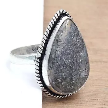 Black Rutile Gemstone Handmade Silver Jewelry 10