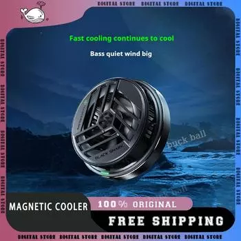 Black Shark Magnetic Cooler Полупроводниковое охлаждение для игрового телефона для Black Shark 5 5 Pro Rog oneplus Poco Pad Быстрое охлаждение