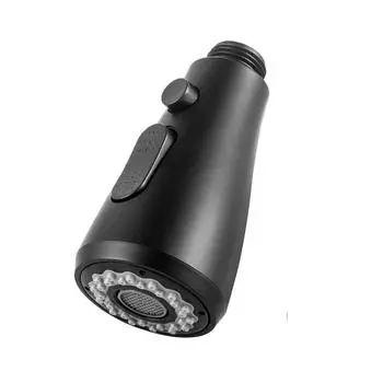 Black Shower Head Water-Saving Easily Install Extender