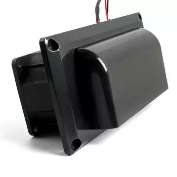 Black Side Fan Exhaust Fan 12V 25W For Camper, Motorhome, Trailer, Caravan