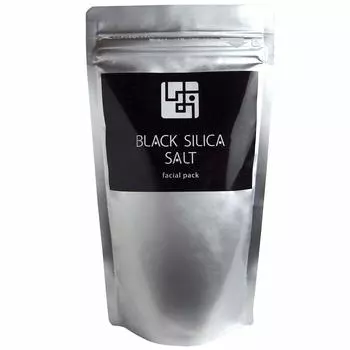 BLACK SILICA SALT Black silica salt facial pack for pores 300g (for face/powder)