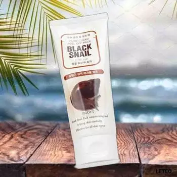 Black snail peel-off type peel-off, 1 piece