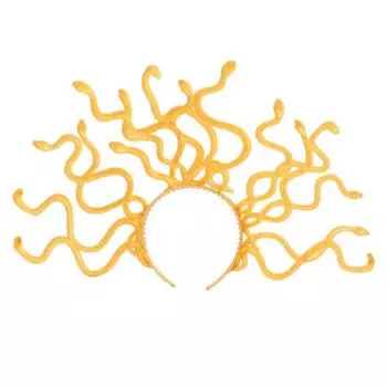 Black Snake Halloween Headband hairband Headwear Masquerade Party Headpiece Plastic/resin Stage Performance Props