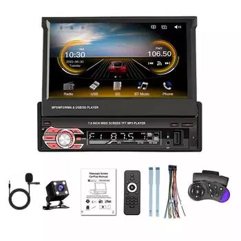 Black Stay Connected On Go With Car Radio Featuring Android Auto Built-in D-Play System Car-play CN