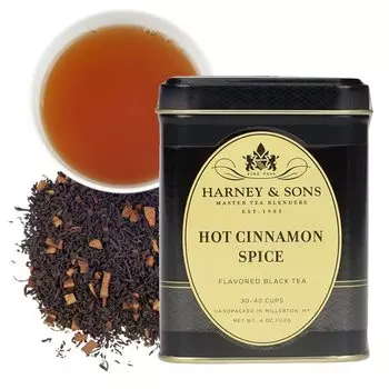 Black Tea Hot Cinnamon Spice 4oz Harney&Sons (112g)