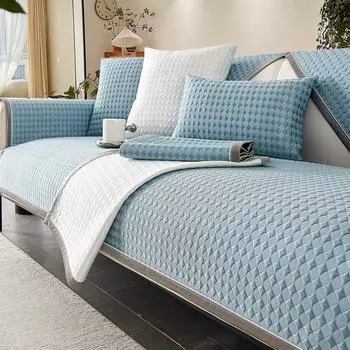 Black Technology Sofa Cushion Summer Cushion Summer Non-Slip Sofa Cover Cover Cloth 70*70cm