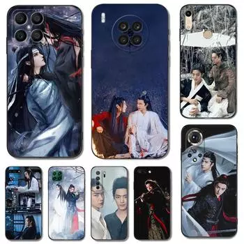Черный чехол из ТПУ для Honor 8a Prime 8s 9 10X Lite 9A 9C 9X Premium Pro 9S Чехол Чехол ChenQingLing honor 10x lite