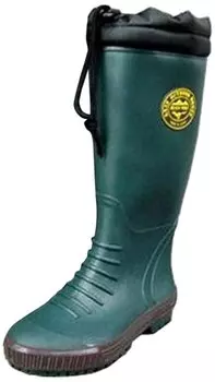 Black Wolf boots that fit the 24 cm [Okamoto] M-005 Oil-resistant ankle, men s green, зелёный