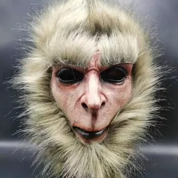 Black Wukong Myth Cosplay Latex Mask Halloween Party Stage Performance Gift