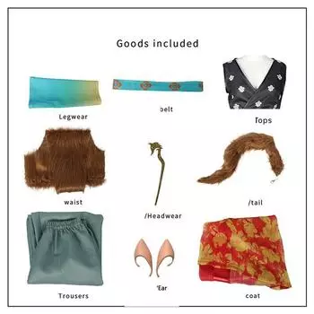 Black Wukong Myth Costume Fox Pingping Game Cosplay Character Halloween Party S