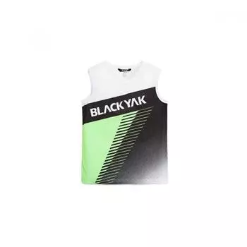 BLACK YAK Черная футболка без рукавов Yak Kids Bk Madrid r1BkTsm0917 Wh 1BKTSM0917-WH/130