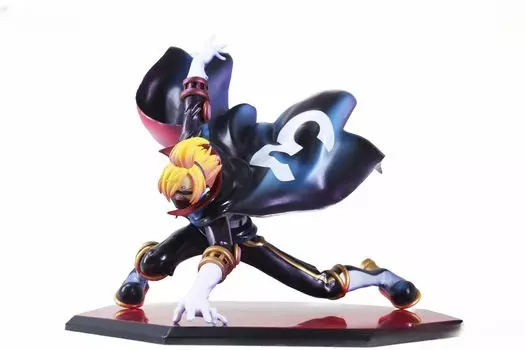 Blackfoot Sanji Vinsmoke Sanji Soba Mask Raid Suit Diable Jump One Piece Figure GK Anime Model Peripheral Model Figure