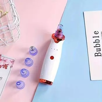 Blackhead Remover Pore Vacuum Face Cleaner Electric Pimple Acne Black Head Removal USB Rechargeable Water Cycle Black Dot Remove