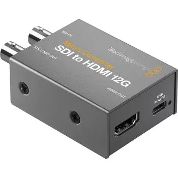 Blackmagic Design Микроконвертер SDI в HDMI 12G Серый серый