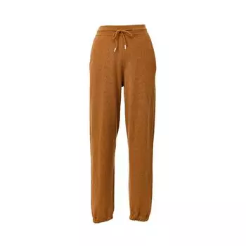 Blacknini Yin Huafu Cashmere Set Thickened Conseini All Cashmere Hood Knit cardigan/Trousers Golden Brown-pants 100 Consaini Cashmere XL