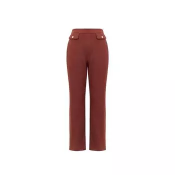 Blacknini Yin Huafu/ Modeling Set Luxury Miu Sense Machine-Made Athflow Inner wear Outer Wear Hoodie Sweatpants Pants-Red S