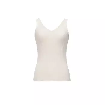 Blacknini Yin Waffle/Three Colors! Conseini 1oo Cashmere Light Warm Strip Knitting Vest White (100 Cashmere) S