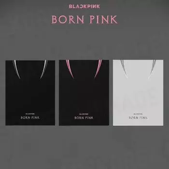 BLACKPINK 2-й альбом BORN PINK BOX SET ver. Random ver. 1ea