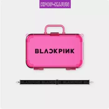 BLACKPINK [BPTOUR] ЧЕРНО-ПИНК ПРОЗРАЧНАЯ СУМКА 1ea
