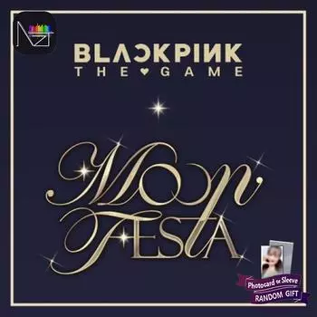 BLACKPINK - Коллекция игровых купонов [MOON FESTA] 1PCS